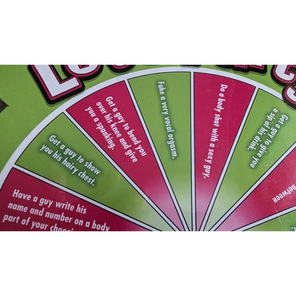 Let's Party truth or dare party Double Sided centerpiece Bar Game Adults only - Picture 4 of 5